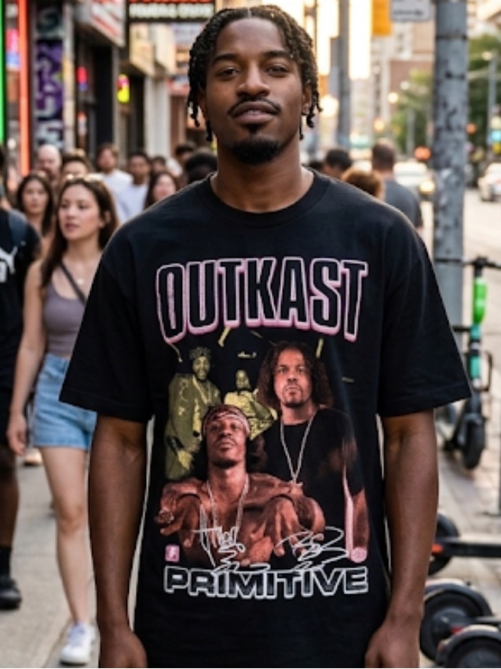 OutKast primitive tour shirt size XL